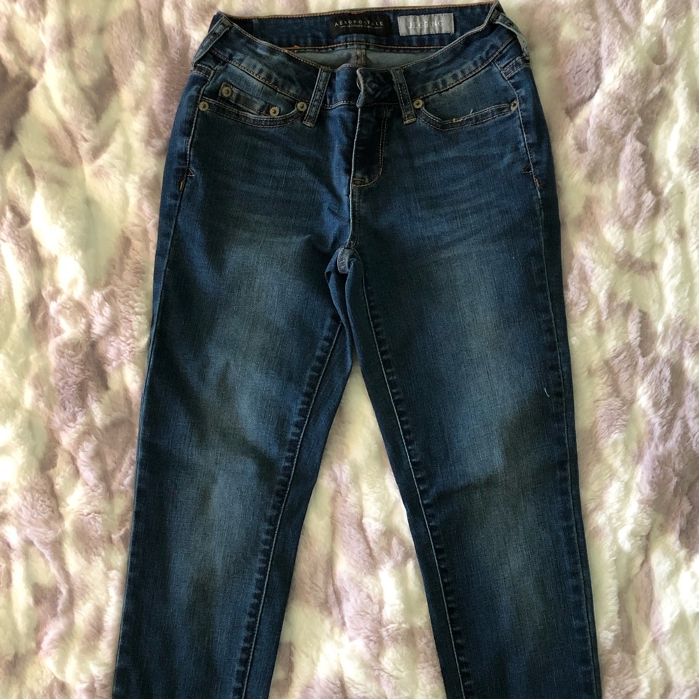 Blue Jeggings
